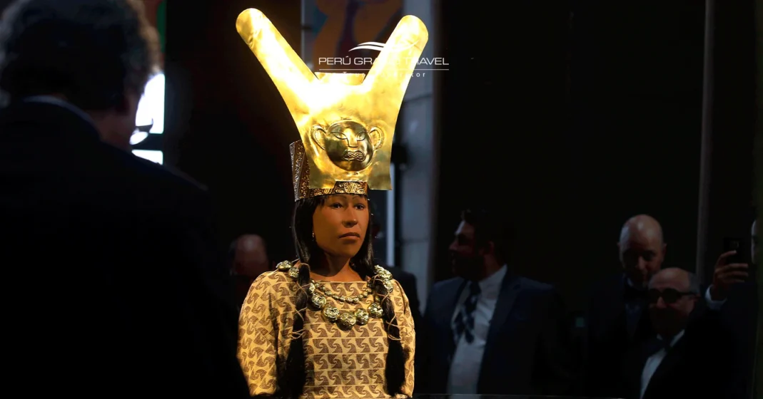 Dama de Cao, señora de cao, diosa de cultura andina, cultura preinca, complejo arqueologico