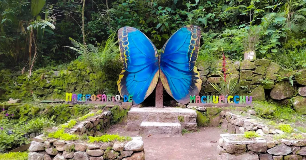 Mariposario de Machu Picchu: Naturaleza, conservación y belleza en el corazón de los Andes 7 Monumento al Mariposario de Machu Picchu