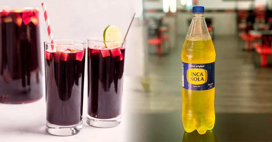 10 bebidas peruanas que harán tu viaje inolvidable 1 chicha morada y inka cola, bebidas peruanas