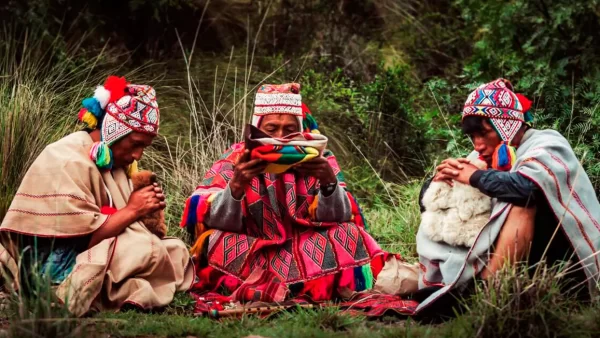 comunidad andina de los queros en cusco paucartambo