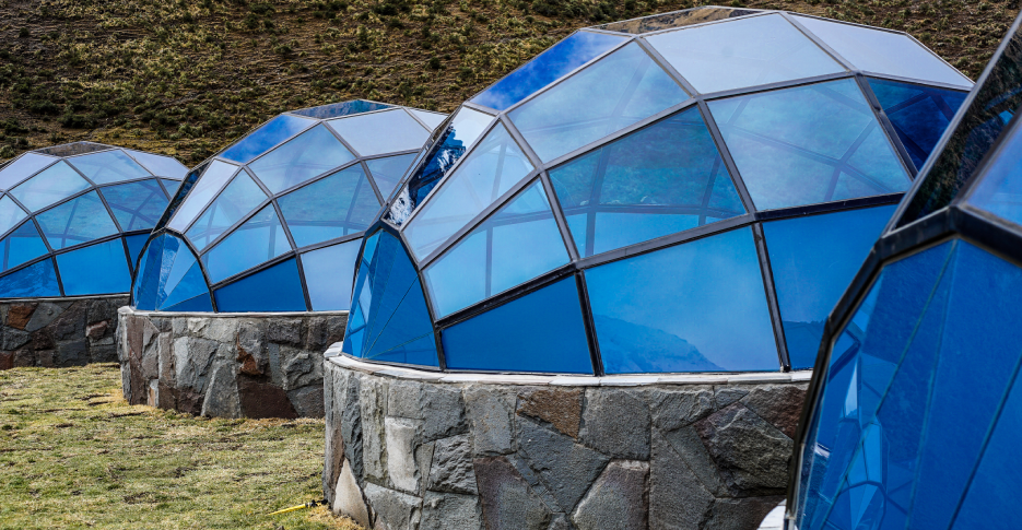Cómo Disfrutar de la Caminata a Salkantay en 4 Días: Una aventura memorable 3 domos-para-pasar-la-noche-campamento-en-sky-lodge