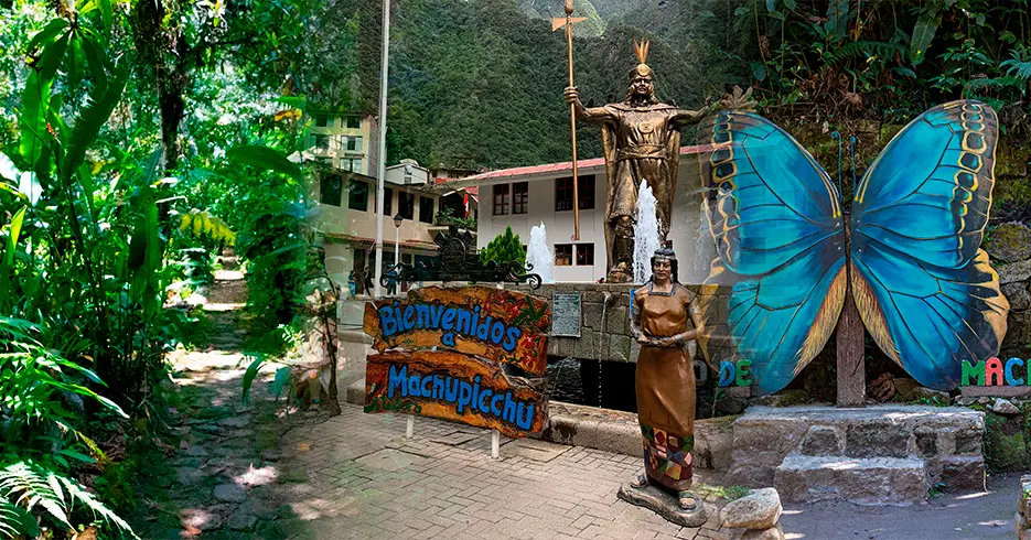 que hacer en aguas calientes, machu picchu pueblo, jardin botanico, plaza de aguas calientes y el mariposario de machu picchu