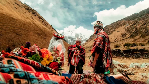 boda andina en cusco, alrededor de la naturaleza