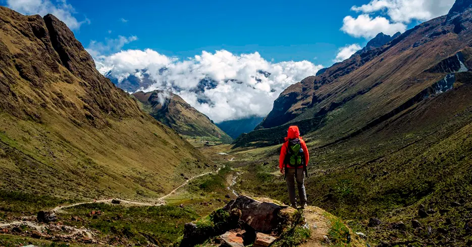 lugares turisticos de cusco - vista del camino al nevado salkantay
