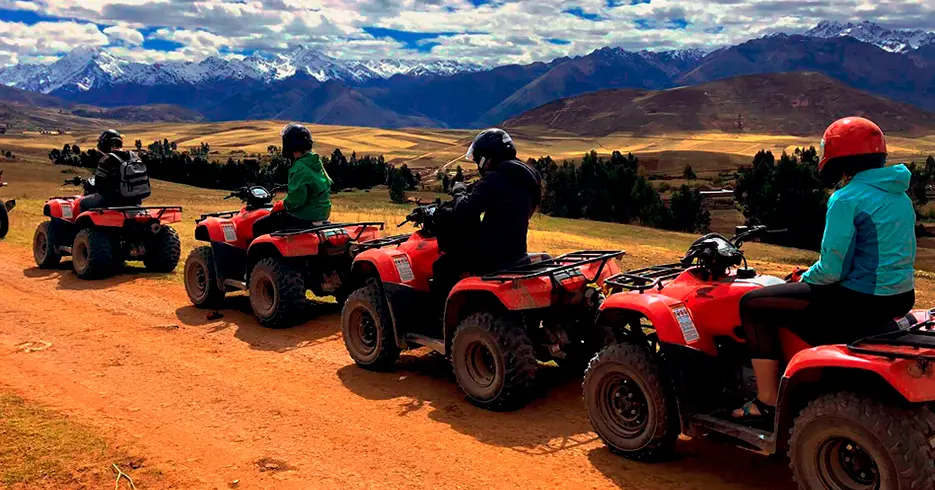 lugares turisticos de cusco - maras y el valle sagrado en cuatrimotos