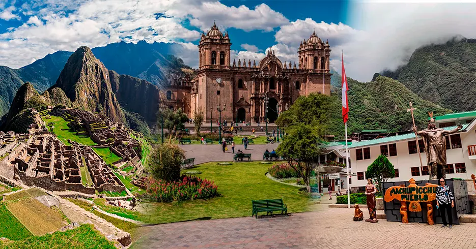 machu picchu, ciudad de cusco y machu picchu pueblo, ¿es lo mismo?