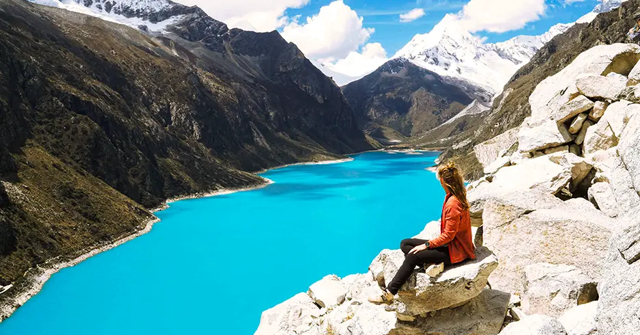mal de altura en peru - ciudad de huaraz, lagunas y nevados