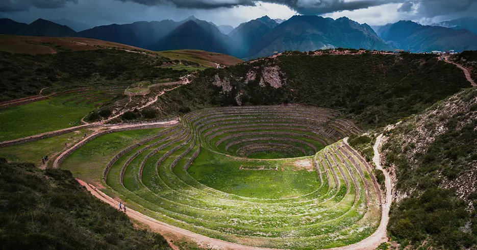 Círculos agrícolas de moray en cusco