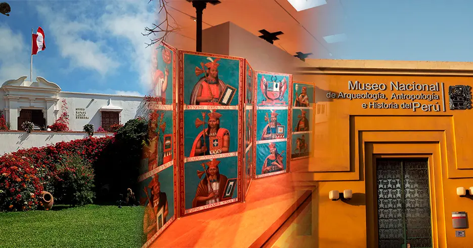 Imperdibles del centro histórico Lima para tu viaje 4 museos en la ciudad de cusco, museo alrco, Museo de Arte de Lima y museo nacional de arqueologia, antropologia e historia del peru