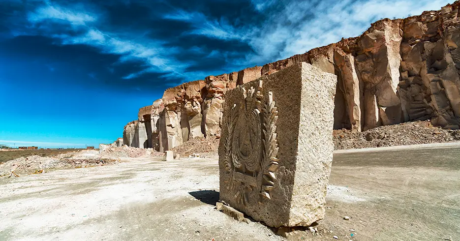 paisajes en peru, ruta del sillar blanco en arequipa ciudad blanca