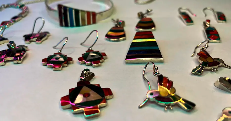 recuerdos de peru - joyeria de plata