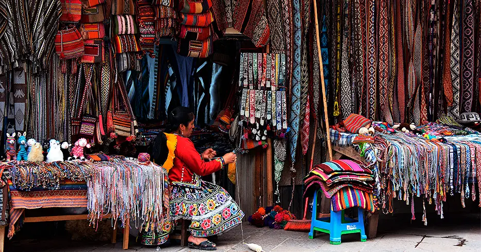 recuerdos de peru - textiles peruanos