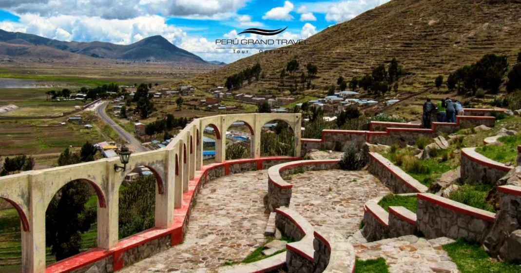 vista tradicional de pomata en puno