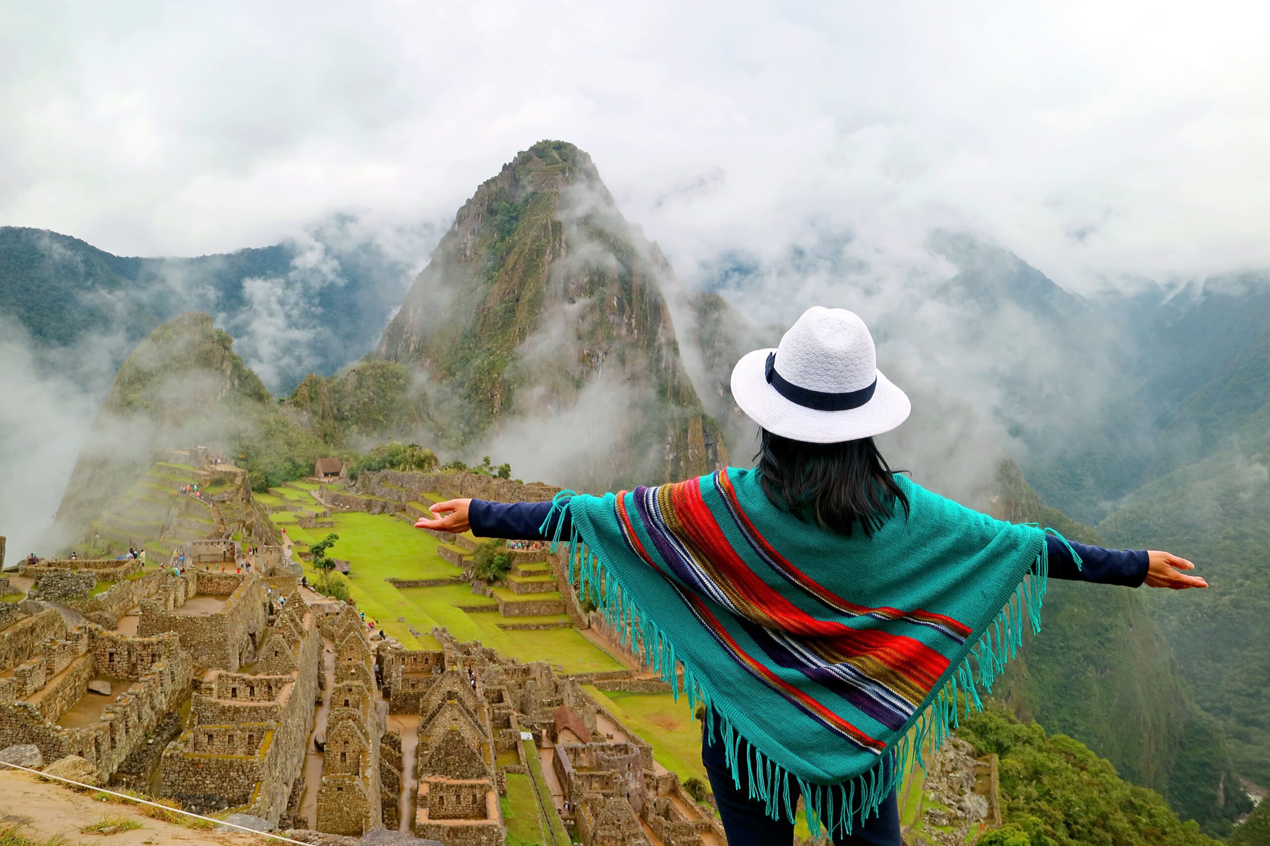 Foto clasico de Machu Picchu