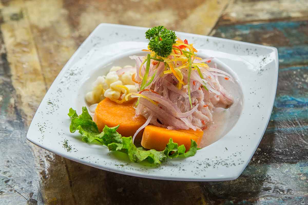 Plato de Ceviche