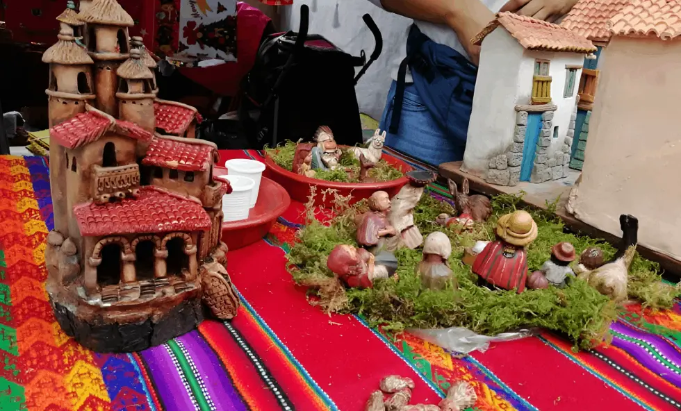 Casas antiguas plasmados en maqueta - Cusco