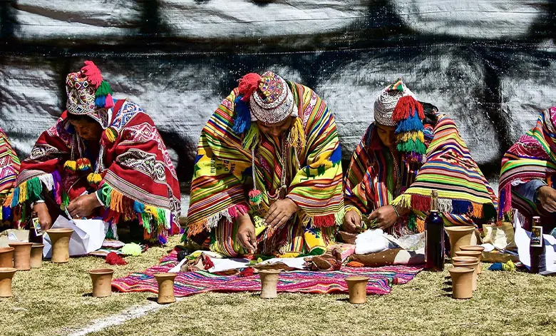 Ceremonia a la Madre Tierra